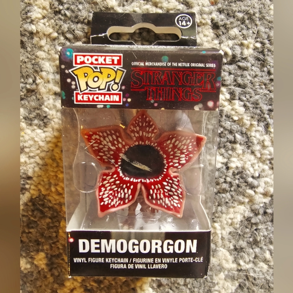 NIB Funko Pocket Pop Keychain Demogorgon Stranger Things New